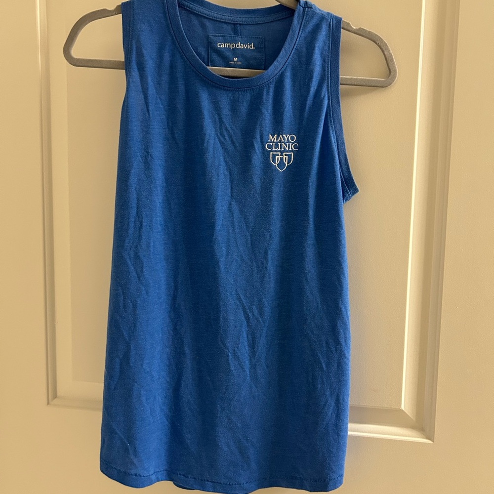 Mayo Clinic Logo Blue Tank Top